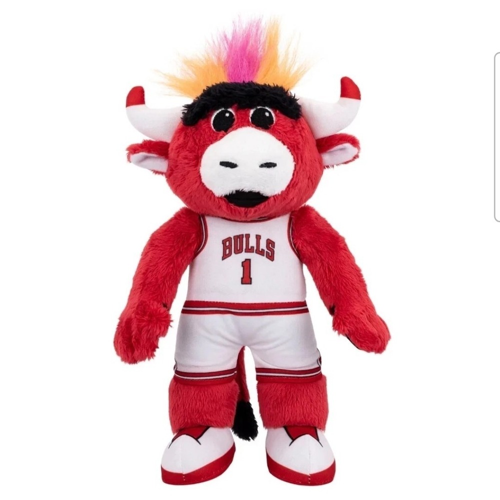 Bleacher Creatures Chicago Bulls Mascot Benny the Bull 10"‎ Plush Figure